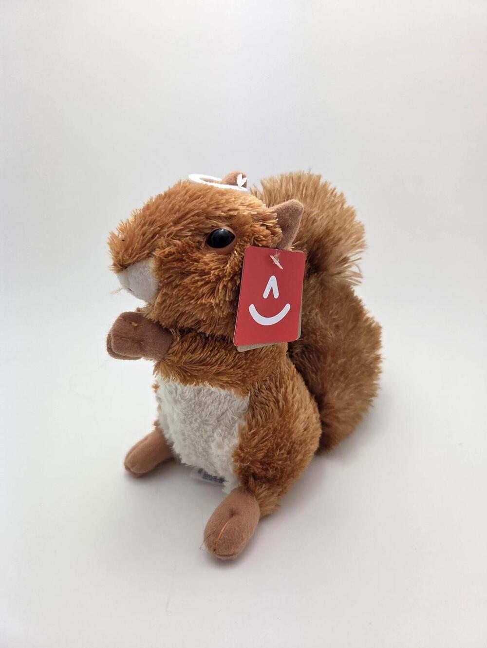 Aurora Sitting Red Squirrel New with Tags Squirrel Plush, Vintage (6 inch)